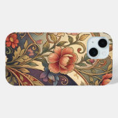 Dekoratives Kimono-Blumenmuster Case-Mate iPhone Hülle (Rückseite (Horizontal))