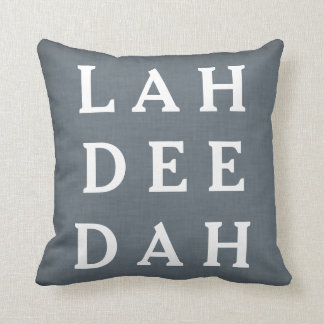 Dekoratives kundenspezifisches Wurfs-Kissen-graues Kissen