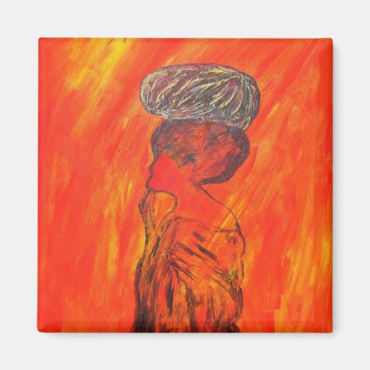 Dekoratives Kunstmagnet Magnet (Vorne)