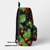 Dekoratives Ladybug-Muster Bedruckter Rucksack (Links)
