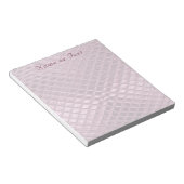 Dekoratives Magenta Notepad Notizblock (angewinkelt)