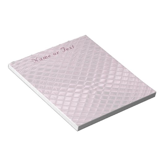 Dekoratives Magenta Notepad Notizblock (angewinkelt)
