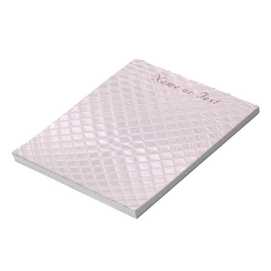 Dekoratives Magenta Notepad Notizblock (Rotiert)