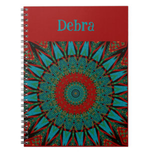 Dekoratives Mandala Notizbuch Notizblock