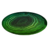 Dekoratives modernes grünes modisches schneidebrett (Ecke)