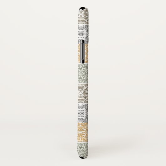 Dekoratives Muster Case-Mate iPhone Hülle (Hinten/Rechts)