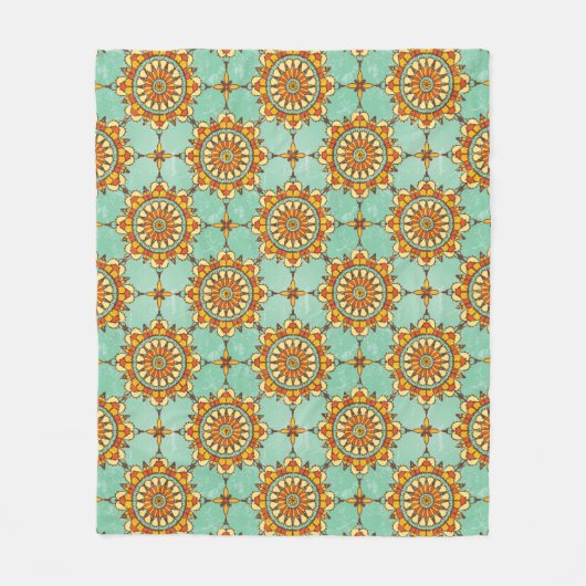 Dekoratives Muster Fleecedecke (Vorderseite)