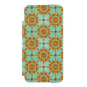 Dekoratives Muster Incipio iPhone Geldbeutel-Hülle (Folio Vorderseite)