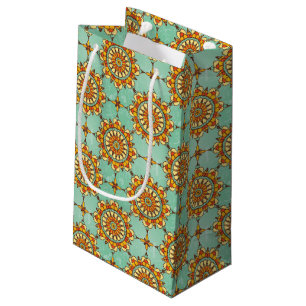 Dekoratives Muster Kleine Geschenktüte