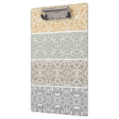 Dekoratives Muster Klemmbrett (Links)