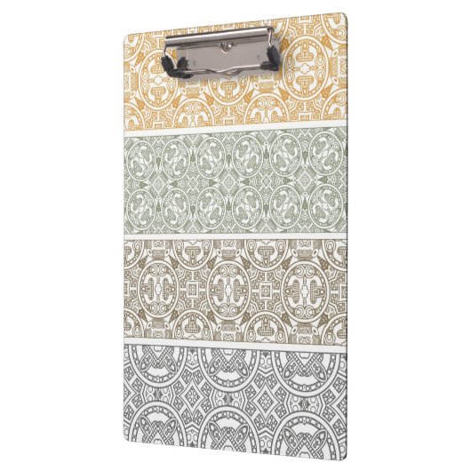 Dekoratives Muster Klemmbrett (Links)
