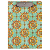 Dekoratives Muster Klemmbrett (Vorderseite)