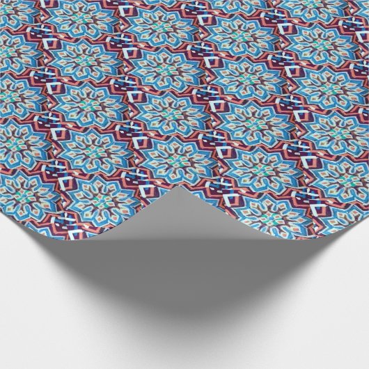 Dekoratives Muster-Packpapier Geschenkpapier (Ecke)