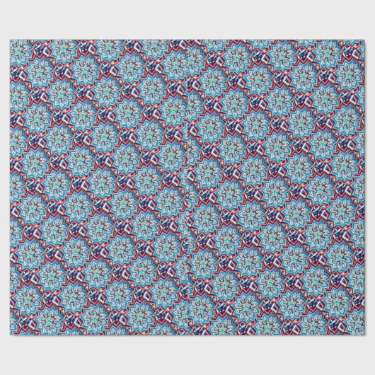 Dekoratives Muster-Packpapier Geschenkpapier (Saum)