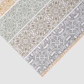 Dekoratives Muster Seidenpapier (Ausschnitt)