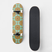 Dekoratives Muster Skateboard (Vorderseite)