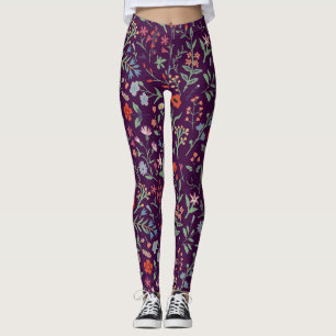 Dekoratives, nahtloses Blumenmuster. Leggings