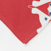 Dekoratives, nahtloses Muster. Abstrakte Textur Fleecedecke (Ecke)