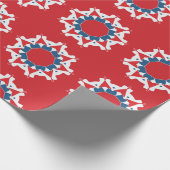 Dekoratives, nahtloses Muster. Abstrakte Textur Geschenkpapier (Ecke)