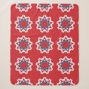 Dekoratives, nahtloses Muster. Abstrakte Textur Sherpadecke