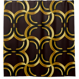 Dekoratives, nahtloses Muster. Endloses Muster. Ab Duschvorhang