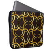 Dekoratives, nahtloses Muster. Endloses Muster. Ab Laptopschutzhülle (Vorne Rechts)