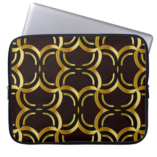 Dekoratives, nahtloses Muster. Endloses Muster. Ab Laptopschutzhülle (Vorderseite)