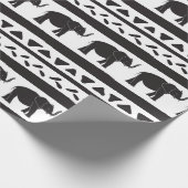 Dekoratives, nahtloses Muster, handgezeichnet Geschenkpapier (Ecke)