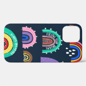 Dekoratives, nahtloses Muster mit Erdbeeren-Blume Case-Mate iPhone Hülle (Rückseite (Horizontal))