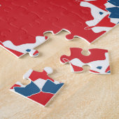 Dekoratives, nahtloses Muster-Rundelement Puzzle (Seite)