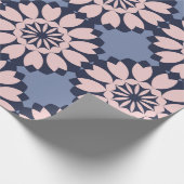 Dekoratives nahtloses Muster verschiedener geometr Geschenkpapier (Ecke)