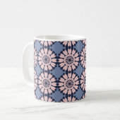 Dekoratives nahtloses Muster verschiedener geometr Kaffeetasse (Vorderseite Links)
