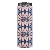 Dekoratives nahtloses Muster verschiedener geometr Thermosbecher (Rückseite)