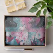 Dekoratives Nussknacker-Paar mit Bubble-Gum-Royali Seidenpapier (Geschenk)