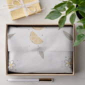 Dekoratives Orange Slice Printpapier Seidenpapier (Geschenk)