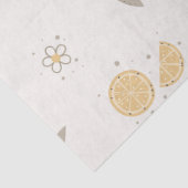 Dekoratives Orange Slice Printpapier Seidenpapier (Detail)