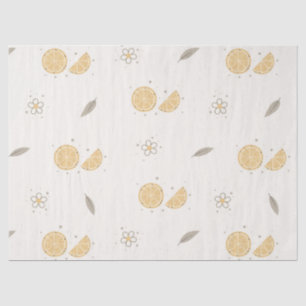 Dekoratives Orange Slice Printpapier Seidenpapier