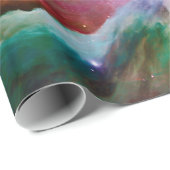 Dekoratives Orion Nebula Galaxy Space Foto Geschenkpapier (Rolleneckpunkt)