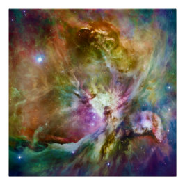Dekoratives Orion Nebula Galaxy Space Foto Poster