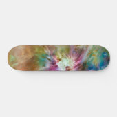 Dekoratives Orion Nebula Galaxy Space Foto Skateboard (Horizontal)