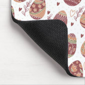 Dekoratives Osterei-Muster | Mousepad (Ecke)