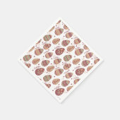 Dekoratives Ostereier-Muster | Serviette (Ecke)