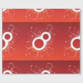 Dekoratives Papier für acht Wrapping Geschenkpapier (Flach)