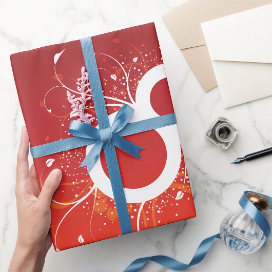 Dekoratives Papier für acht Wrapping Geschenkpapier