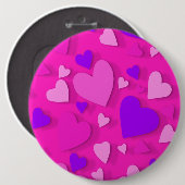 Dekoratives Papierherz 8 Button (Vorne & Hinten)