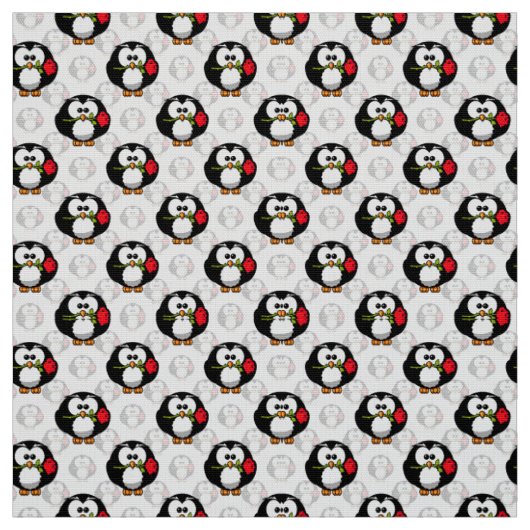 Dekoratives Pinguin-Muster Stoff (Muster)