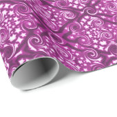 Dekoratives Pink-Muster-Papier Geschenkpapier (Rolleneckpunkt)