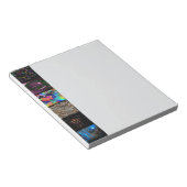 Dekoratives Pop-Art-Muster Notizblock (angewinkelt)
