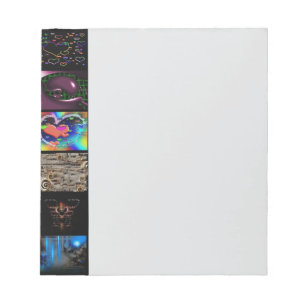 Dekoratives Pop-Art-Muster  Notizblock