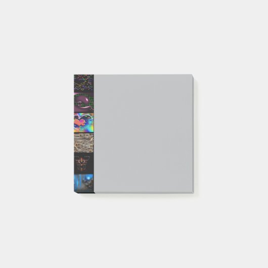 Dekoratives Pop-Art-Muster  Post-it Klebezettel (Vorderseite)